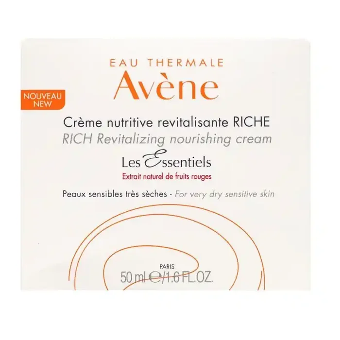 Avene Creme Nutritive Revitalisante Riche Les essentiels, en pot 50 mL