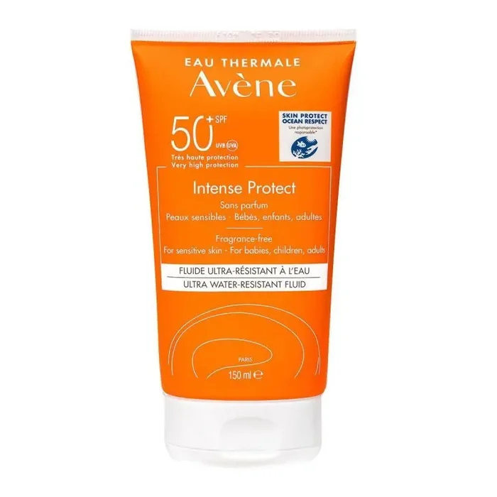 Avene fluide solaire Intense Protect spf50+, tube 150 mL