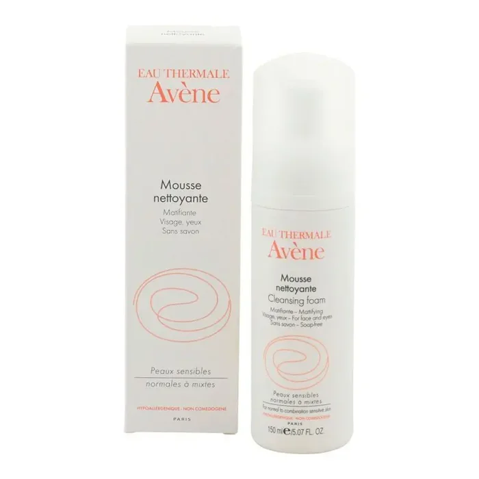 Avene Mousse Nettoyante Matifiante Visage Et Yeux 150 mL