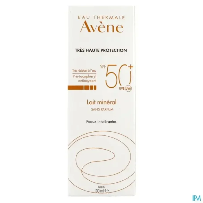 Avène solaire lait mineral SPF50+ 100ml