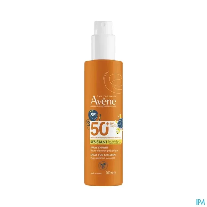 Avène solaire spray enfant SPF50+ emulsion fluide pour application locale 200ml