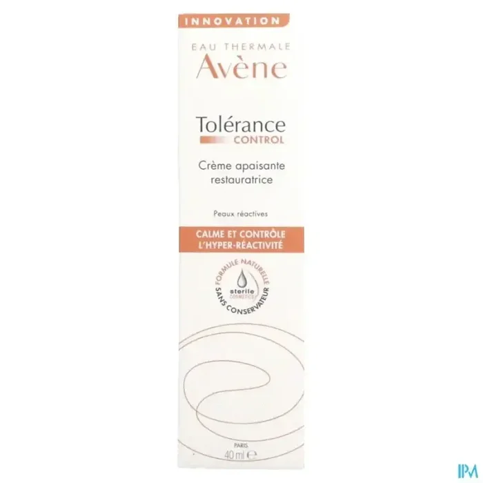 Avène tolerance control crème apaisante restauratrice 40ml