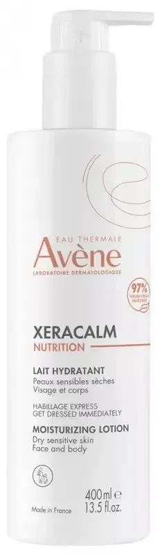 Avène XeraCalm Nutrition Lait Hydratant Peaux Sensibles Sèches 400 ml