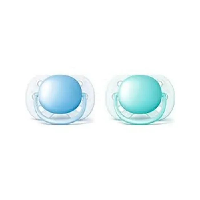Avent sucette ultra soft garcon 0-6 mois lot de 2 scf212/20