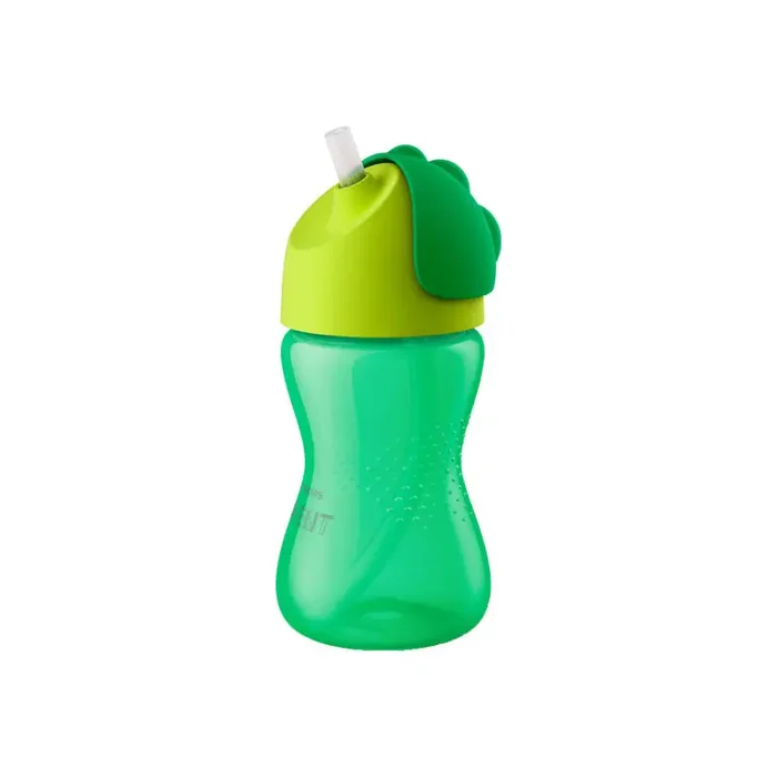 Avent tasses a paille vert 12 mois et + 300ml