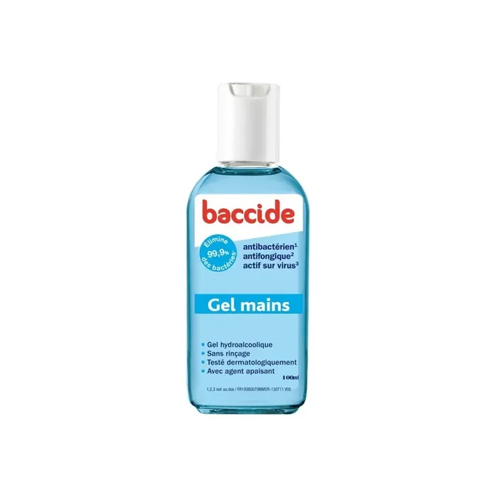 Baccide gel hydro alcoolique mains 100ml