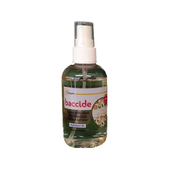 BACCIDE SPRAY ANTI-VIRAL MAINS & SURFACES FLEUR D‘ORANGER 100ML