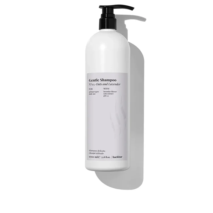 BACK BAR gentle shampoo nº03-oats&lavender 1000 ml