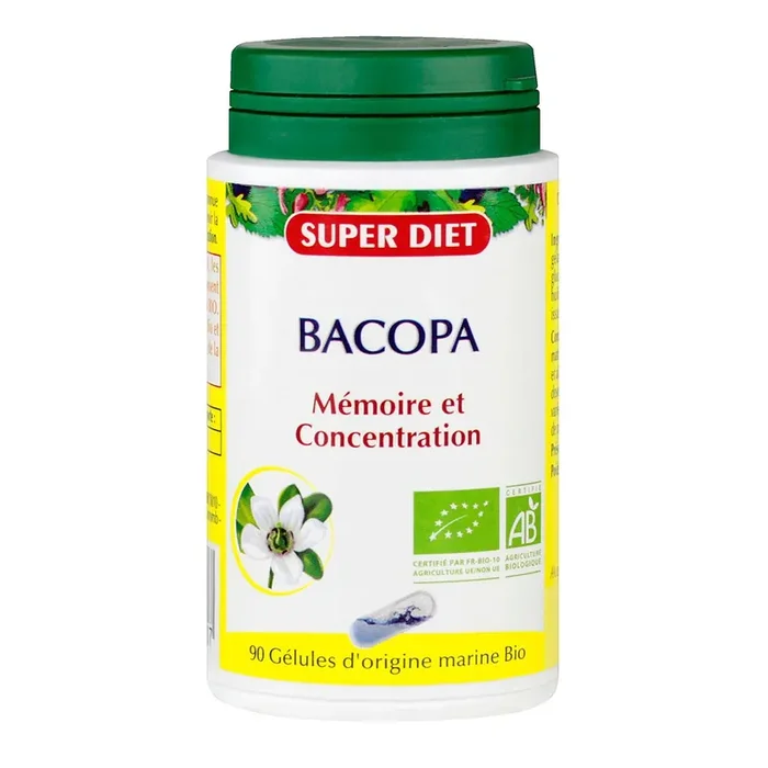 Bacopa bio 90 gélules