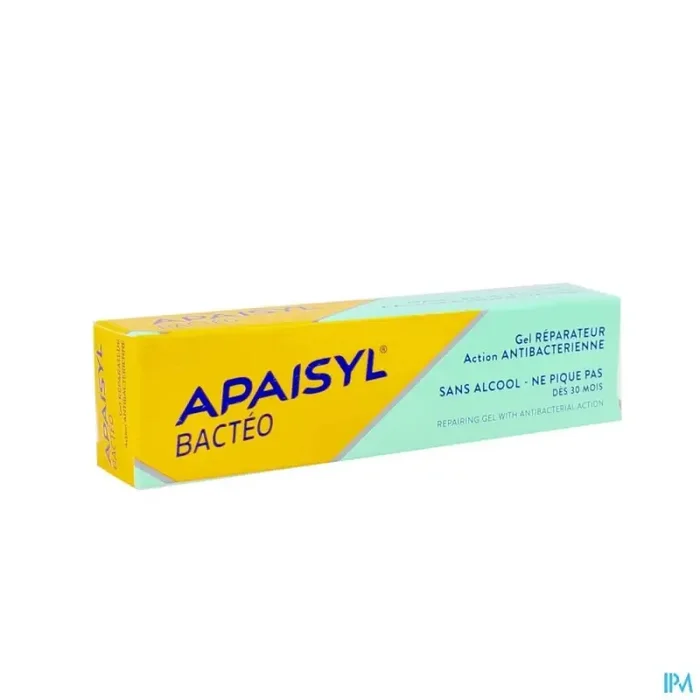 Bacteo apaisyl gel antibacterien 30ml