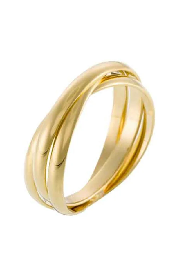 Bague Saturna – Or jaune 375/1000