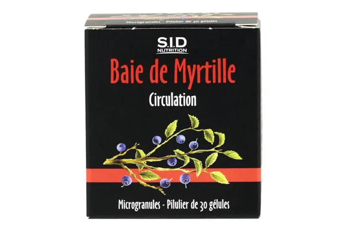 Baie de myrtille circulation 30 gélules