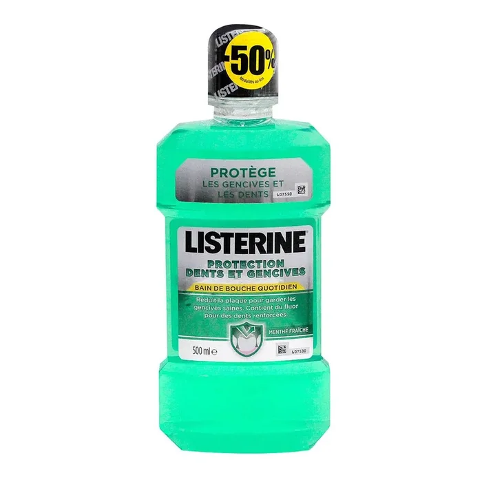 Bain bouche protection dents/gencives 500ml -50%
