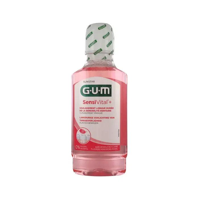 BAIN DE BOUCHE FLUORÉ SENSIVITAL + 300ML GUM