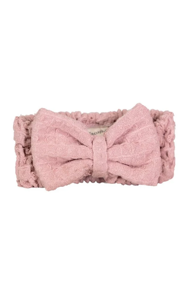 Bandeau de soins visage – Rose