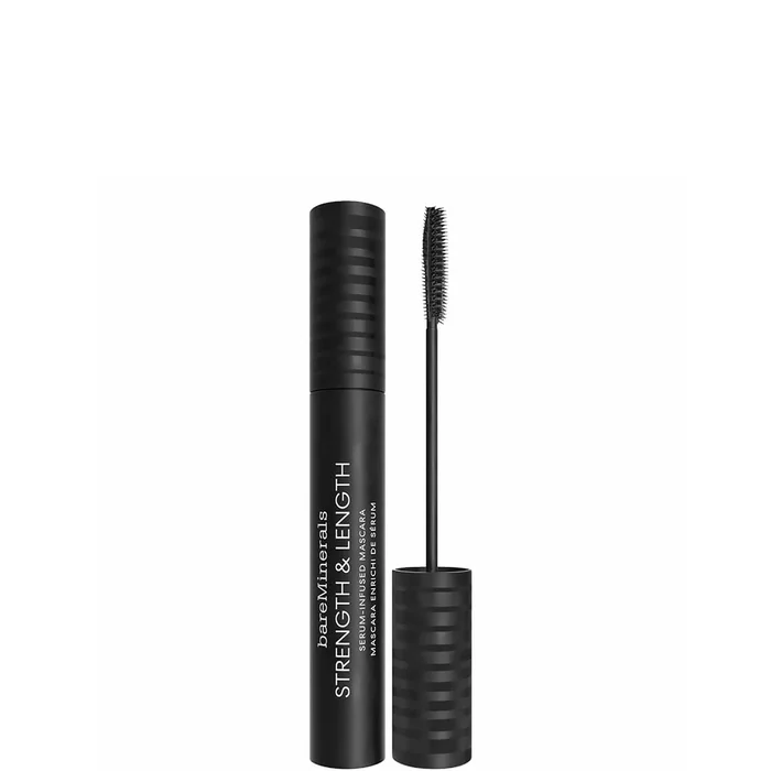 bareMinerals Strength & Length Mascara Infusé de Sérum – Noir 8 ml