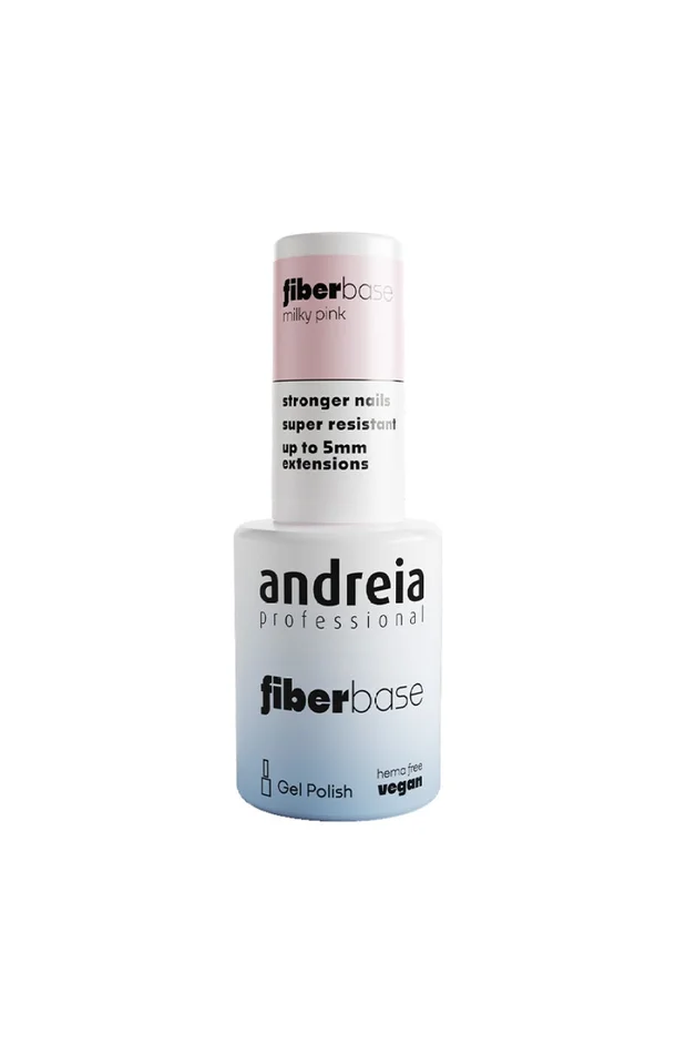 Base professionnelle Milky Pink – Fiber Base – 10,5 ml