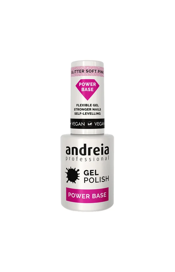 Base vernis semi-permanent – Power Base – Soft pink -10,5 ml