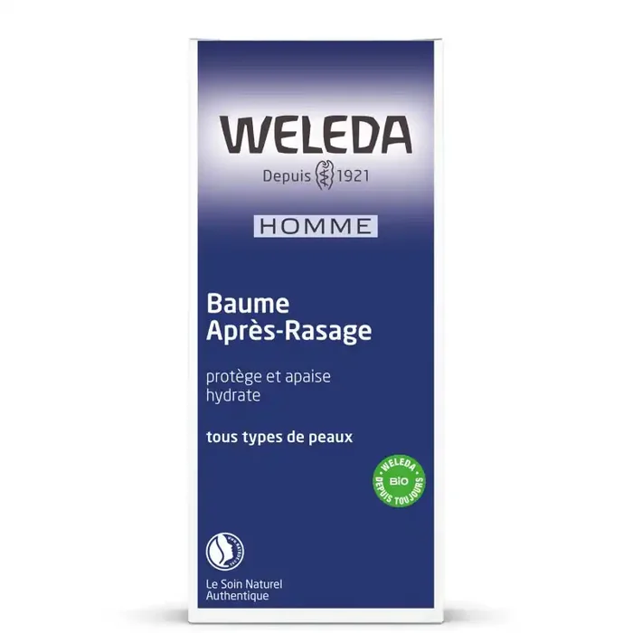 BAUME APRES RASAGE HOMME BIO 100ML WELEDA