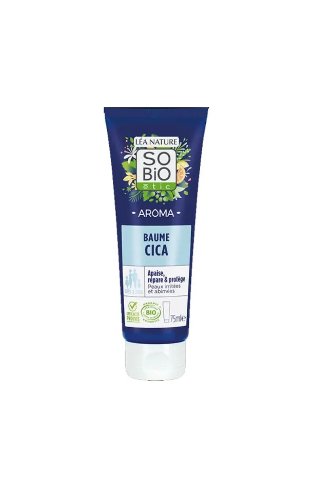 Baume Cica – Peaux irritée et abimés – Visage & corps – 75 ml
