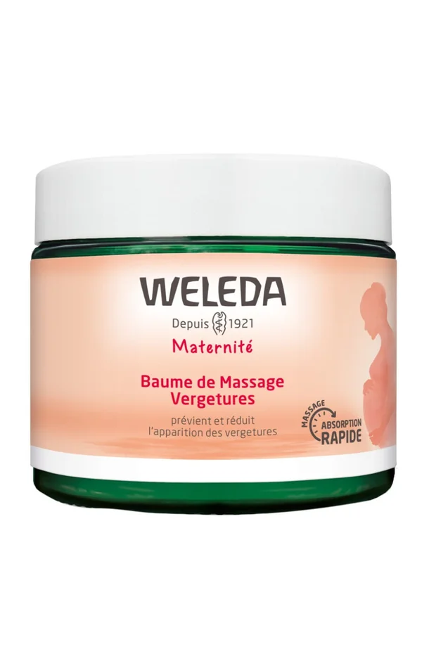 Baume de massage vergetures – Maternité – 150 ml