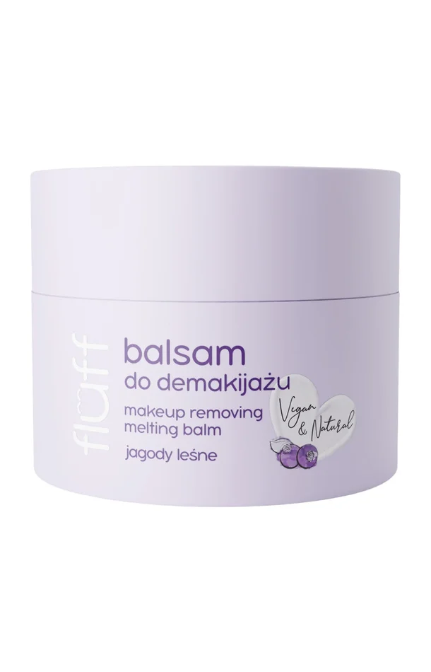Baume démaquillant naturel – Beurre de karité & coco – Baies sauvages – Visage