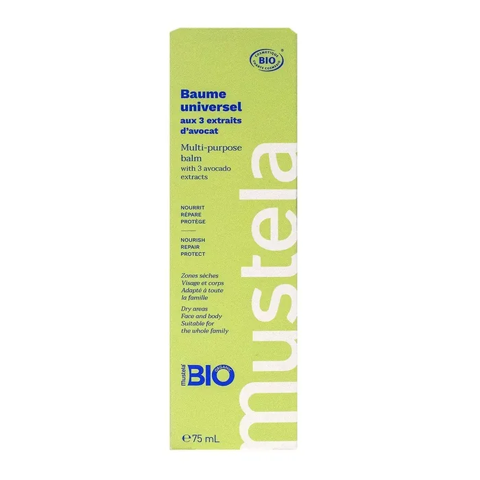 Baume universel aux 3 extraits d‘avocat bio 75g