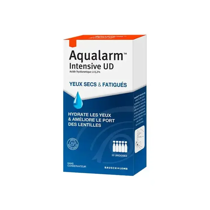 Bausch & Lomb Aqualarm Intensive UD yeux secs et fatigues 30×0,5ml