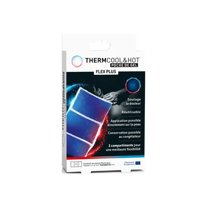 Bausch & Lomb ThermCool Hot Flex Plus poche de gel 11×24 cm