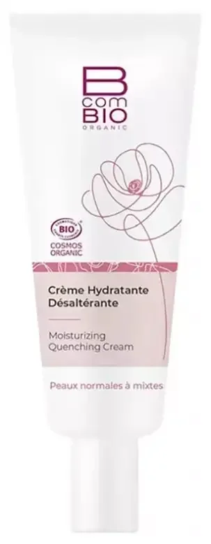 Bcombio Crème Hydratante Désaltérante Peaux Normales/Mixtes Airless 50 ml
