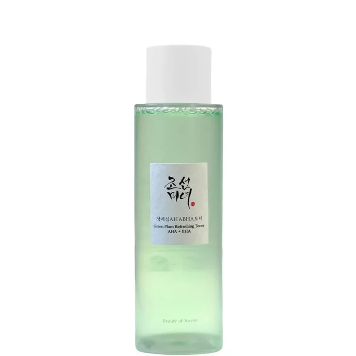 Beauty Of Joseon Prune verte Tonique Exfoliant Fraicheur : AHA + BHA
