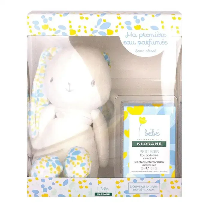 Bébé coffret Ma 1ère eau parfumée 50ml + lapin blanc