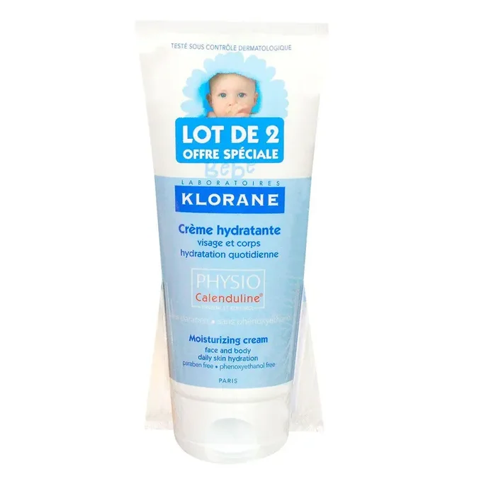 Bébé crème hydratante 2x200ml