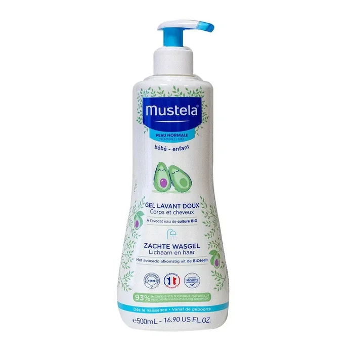 Bébé-enfant gel lavant doux à l‘avocat 500ml