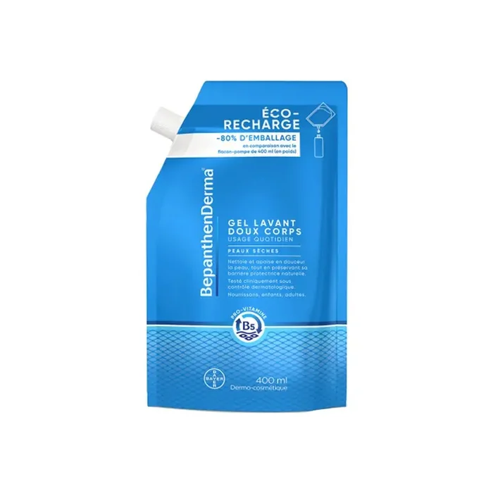 Bepanthen Derma gel lavant doux corps eco-recharge 400ml