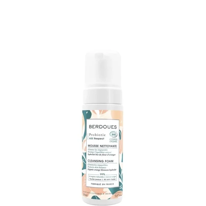 Berdoues Probiotic Age Respect Mousse Nettoyante
