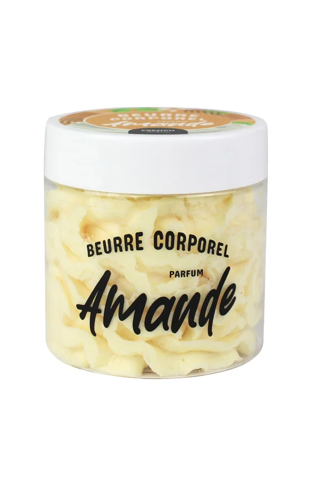Beurre hydratant fouetté – Amande – Corps – 190 ml