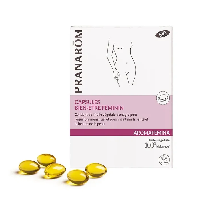 Bien Etre Feminin Onagre Bio 30 Capsules Aromafemina Aromafemina pranarom