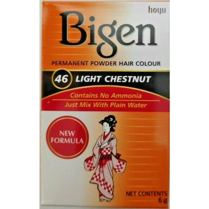BIGEN ≡ Poudre Colorante Chatain clair 46