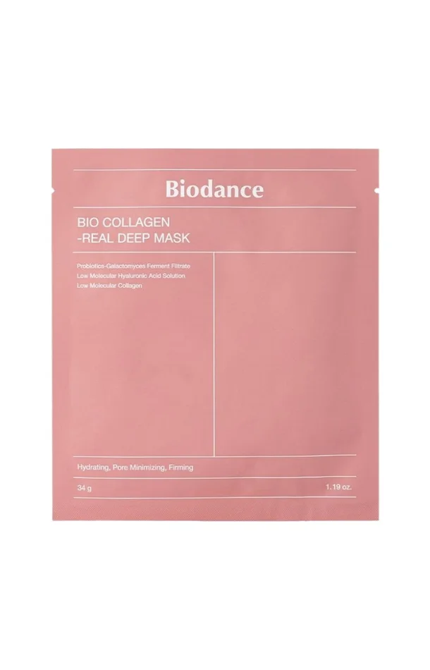 Biodance – Masque revitalisant – Collagène & acide hyaluronique – 1 unité