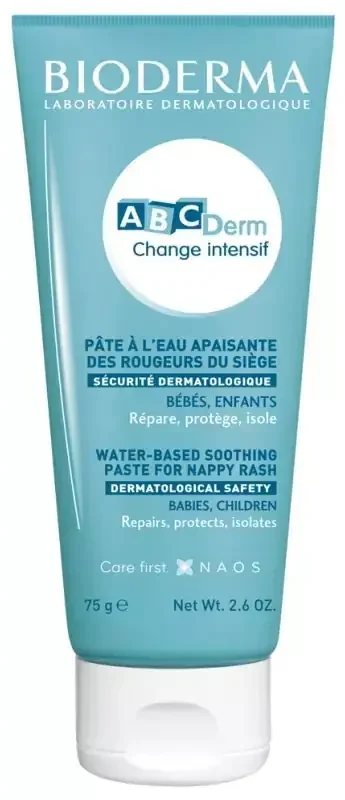 Bioderma Abcderm Crème Pâte à L‘eau Pour le Change Bébé 75 g