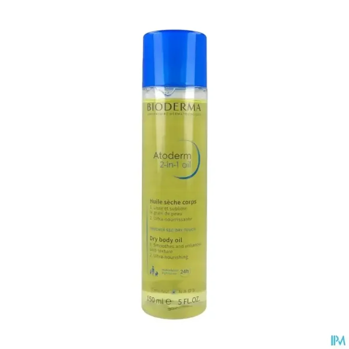 Bioderma atoderm 2in1 oil huile seche corps 150ml