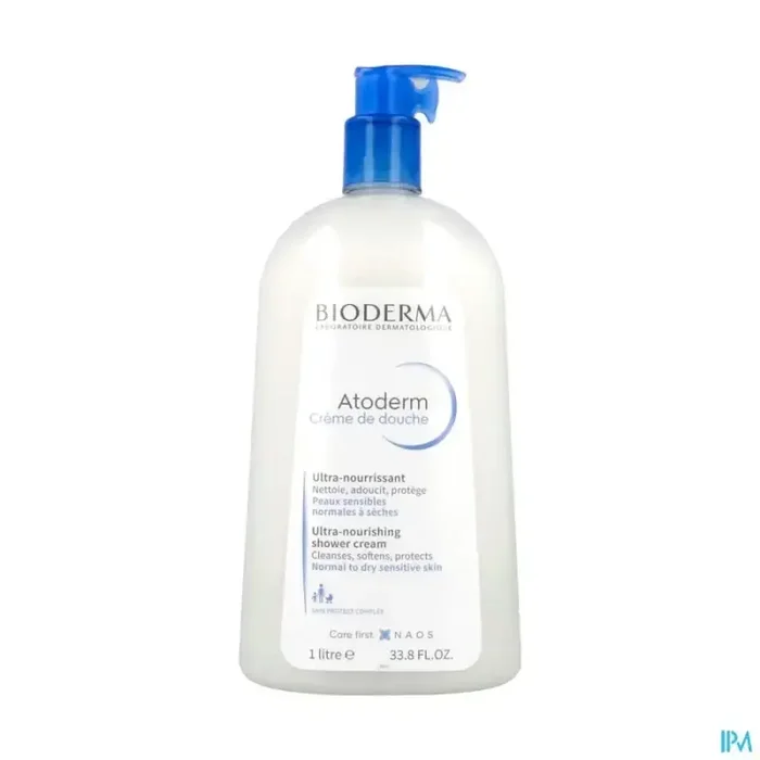 Bioderma atoderm crème de douche ultra nourrissant 1l