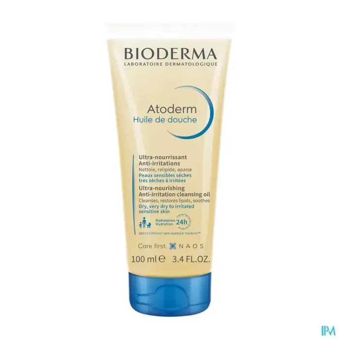 Bioderma atoderm huile de douche ultra nourrissante 100ml