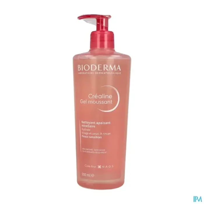 Bioderma crealine gel moussant micellaire 500ml