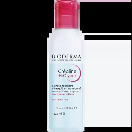 BIODERMA Créaline H2O Yeux Sensibles & Lèvres 125 ml