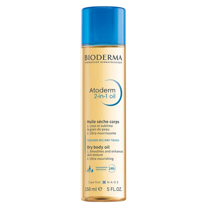 Bioderma Exclusive Atoderm 2-en-1 Huile Sèche pour le Corps 150 ml