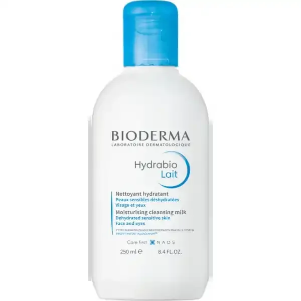Bioderma Hydrabio Lait Nettoyant Hydratant 250 ml