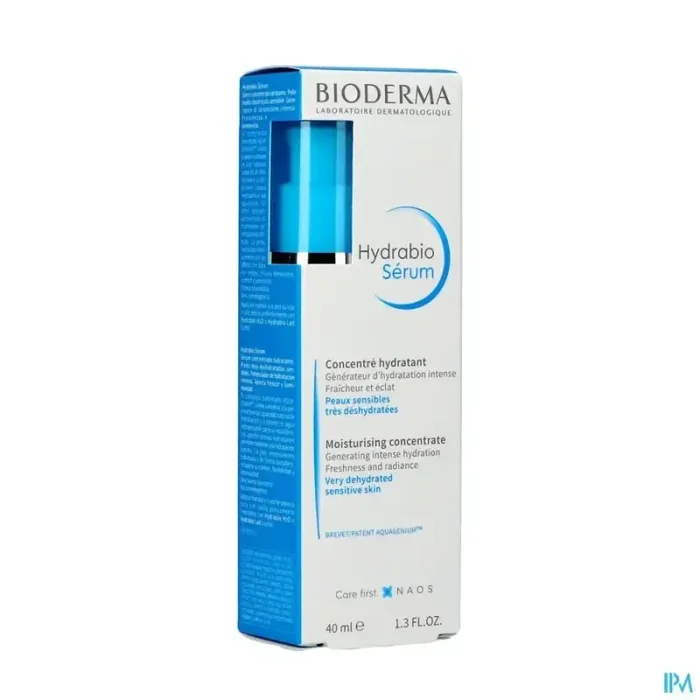 Bioderma hydrabio serum concentré hydratant pompe 40ml
