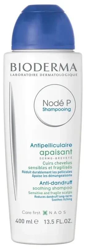 Bioderma Nodé Shampoing Anti-Pellicules Doux Cuirs Chevelus Irrités 400 ml